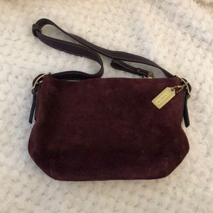 Coach Small Suede Bag